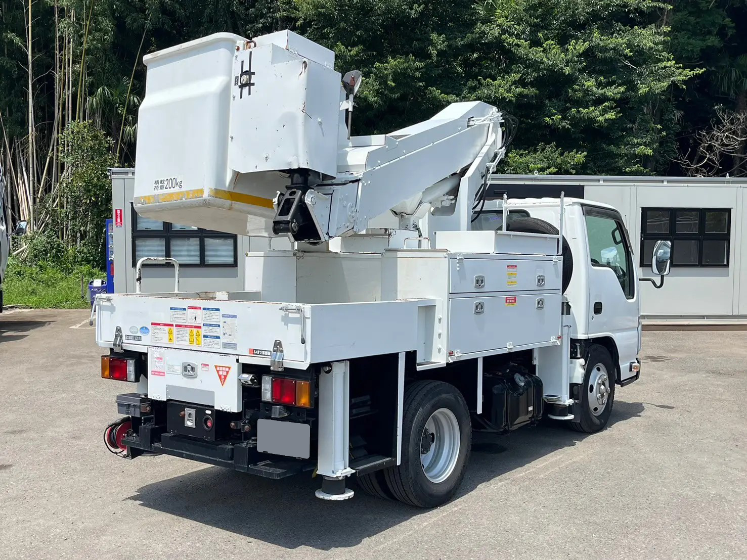 いすゞ エルフ 小型 高所・建柱車 高所作業車 電工仕様｜画像3