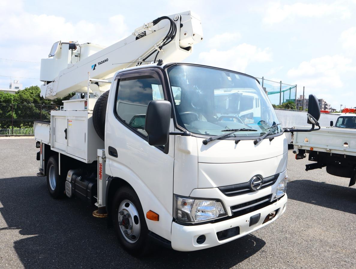 日野 デュトロ 小型 高所・建柱車 高所作業車 電工仕様の中古トラック画像2