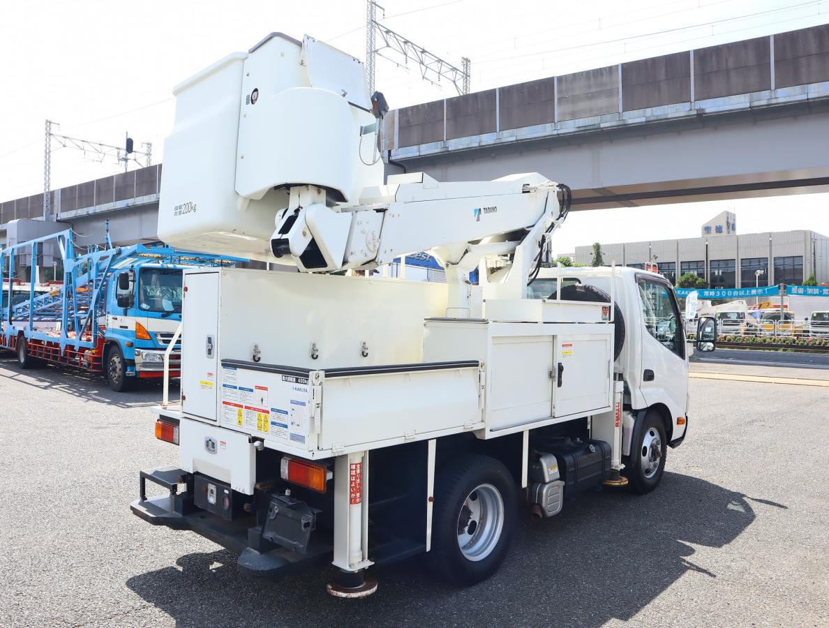 日野 デュトロ 小型 高所・建柱車 高所作業車 電工仕様の中古トラック画像3