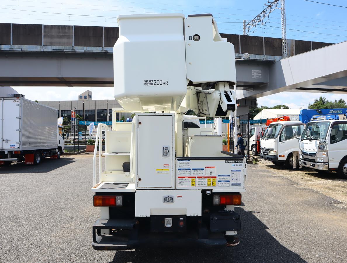 日野 デュトロ 小型 高所・建柱車 高所作業車 電工仕様の中古トラック画像4