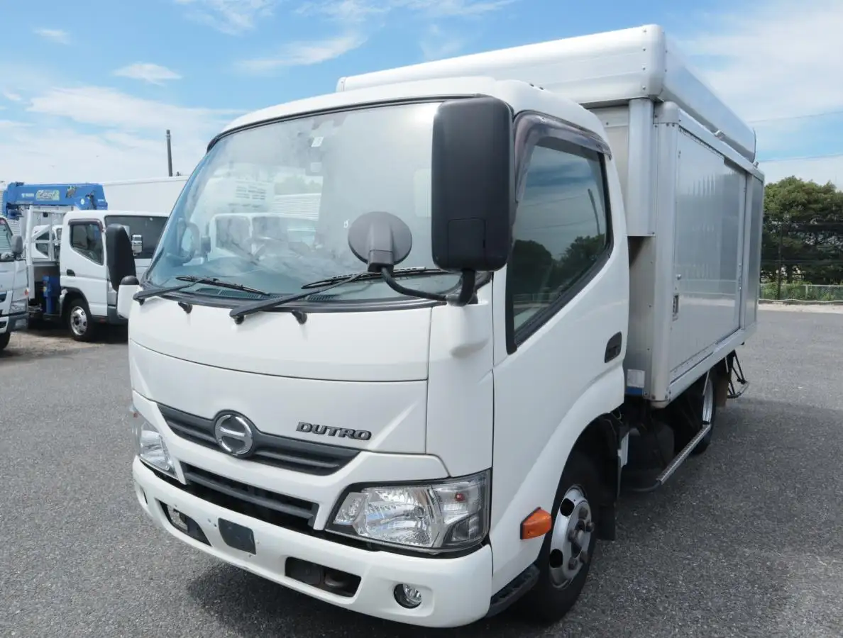 日野 デュトロ 小型 アルミバン ボトルカー サイドドア の中古トラック【車両No.170070】