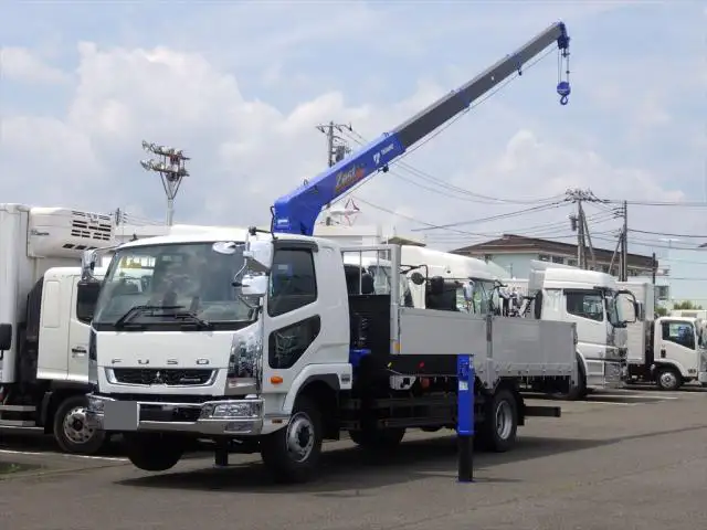 三菱 ファイター 中型/増トン クレーン付 4段 ラジコン の中古トラック【車両No.170376】