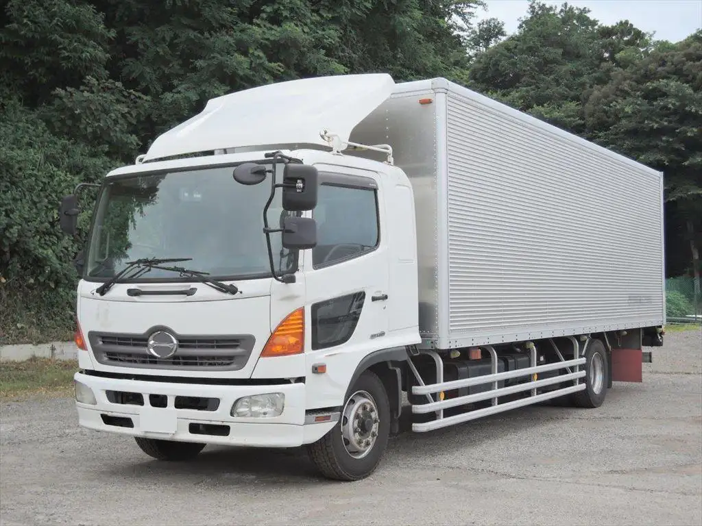 日野 レンジャー 中型/増トン アルミバン パワーゲート エアサス の中古トラック【車両No.170372】