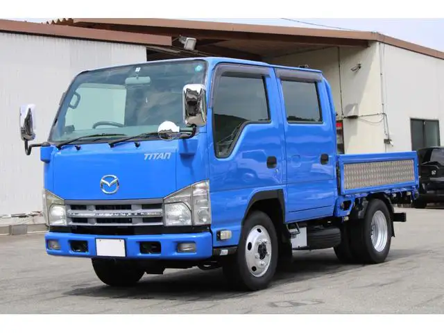 マツダ タイタン 小型 平ボディ Wキャブ 床鉄板 の中古トラック【車両No.170160】