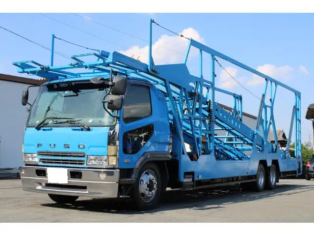 三菱 ファイター 中型/増トン 車両重機運搬 ウインチ ベッド の中古トラック【車両No.170193】