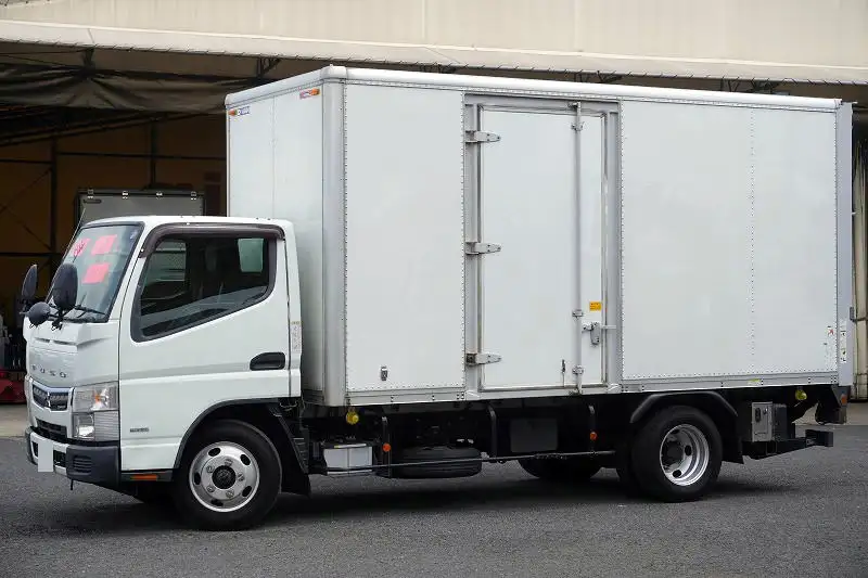 三菱 キャンター 小型 アルミバン パワーゲート サイドドア の中古トラック【車両No.170557】