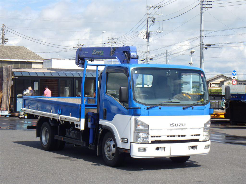 いすゞ エルフ 小型 クレーン付き(ユニック) 3段 ラジコンの中古トラック画像2