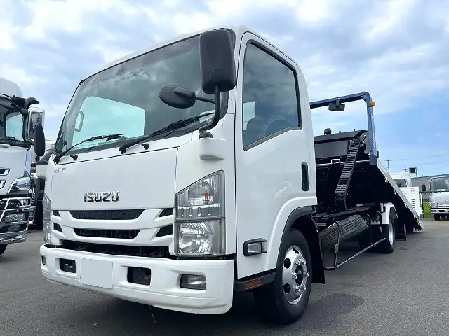 いすゞ エルフ 小型 車両重機運搬 ウインチ TRG-NPR85AN の中古トラック【車両No.170533】
