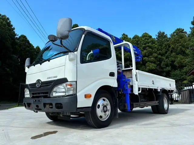 日野 デュトロ 小型 クレーン付 4段 ラジコン の中古トラック【車両No.170649】