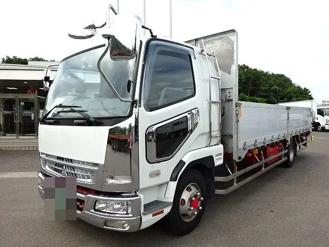 三菱 ファイター 中型/増トン 平ボディ アルミブロック エアサス の中古トラック【車両No.170420】