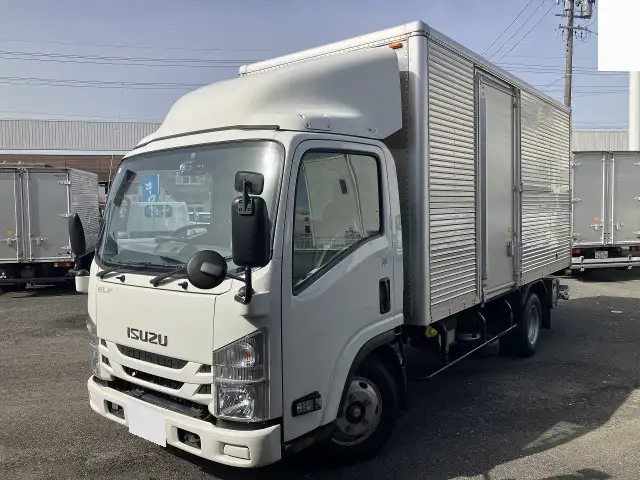 いすゞ エルフ 小型 アルミバン パワーゲート サイドドア の中古トラック【車両No.170730】