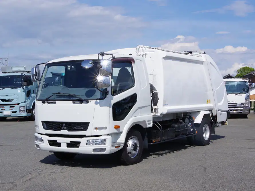 三菱 ファイター 中型/増トン パッカー車 プレス式 TKG-FK61F の中古トラック【車両No.170681】