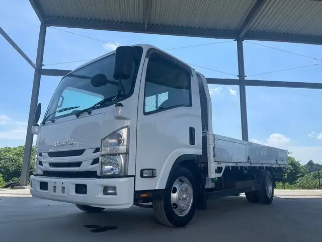 いすゞ エルフ 小型 平ボディ 床鉄板 アルミブロック の中古トラック【車両No.170696】