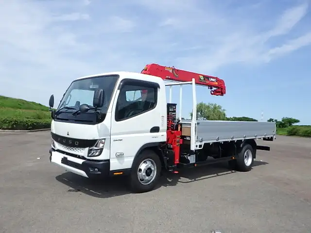 三菱 キャンター 小型 クレーン付 アルミブロック 4段 の中古トラック【車両No.170797】