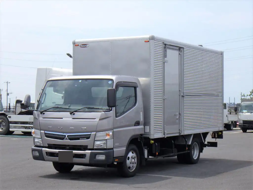 三菱 キャンター 小型 アルミバン パワーゲート サイドドア の中古トラック【車両No.170840】
