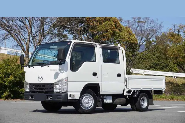 マツダ タイタン 小型 平ボディ Wキャブ 床鉄板 の中古トラック【車両No.170878】