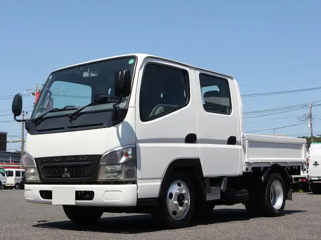 三菱 キャンター 小型 平ボディ Wキャブ PDG-FE70D の中古トラック【車両No.170851】