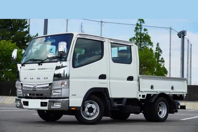三菱 キャンター 小型 平ボディ Wキャブ TPG-FBA00 の中古トラック【車両No.170869】