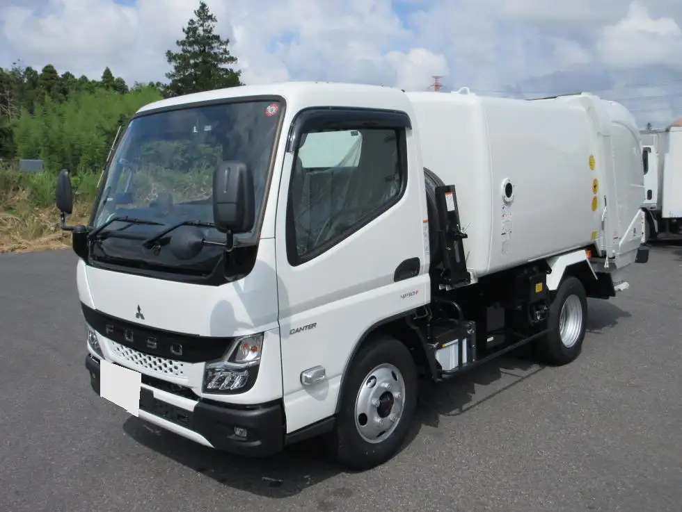 三菱 キャンター 小型 パッカー車 巻き込み式 回転ダンプ式 の中古トラック【車両No.170872】