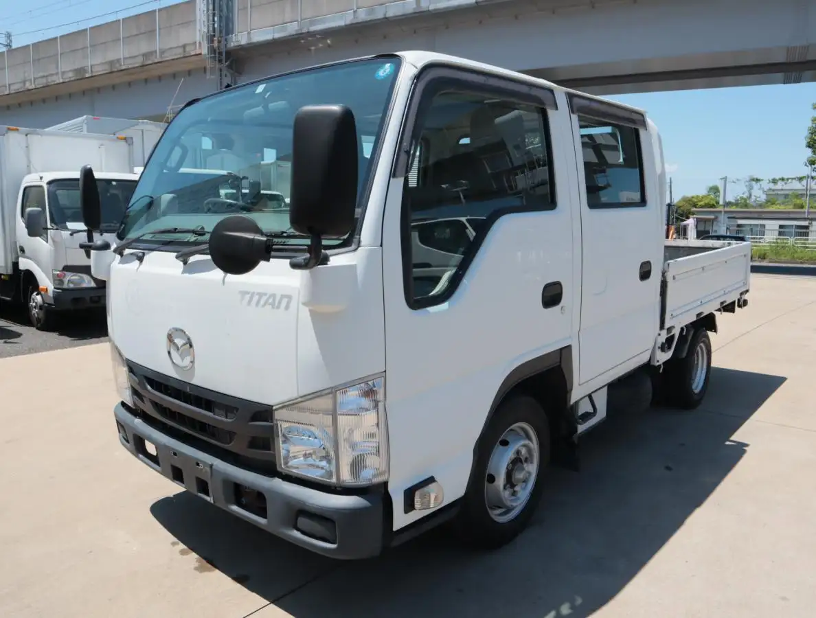 マツダ タイタン 小型 平ボディ Wキャブ 床鉄板 の中古トラック【車両No.170428】