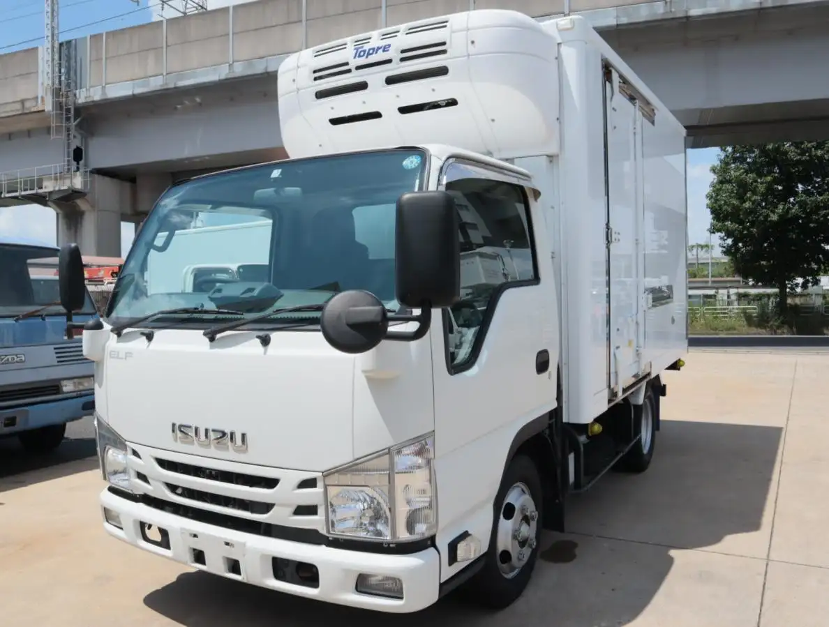 いすゞ エルフ 小型 冷凍冷蔵 中温 床ステン の中古トラック【車両No.170502】