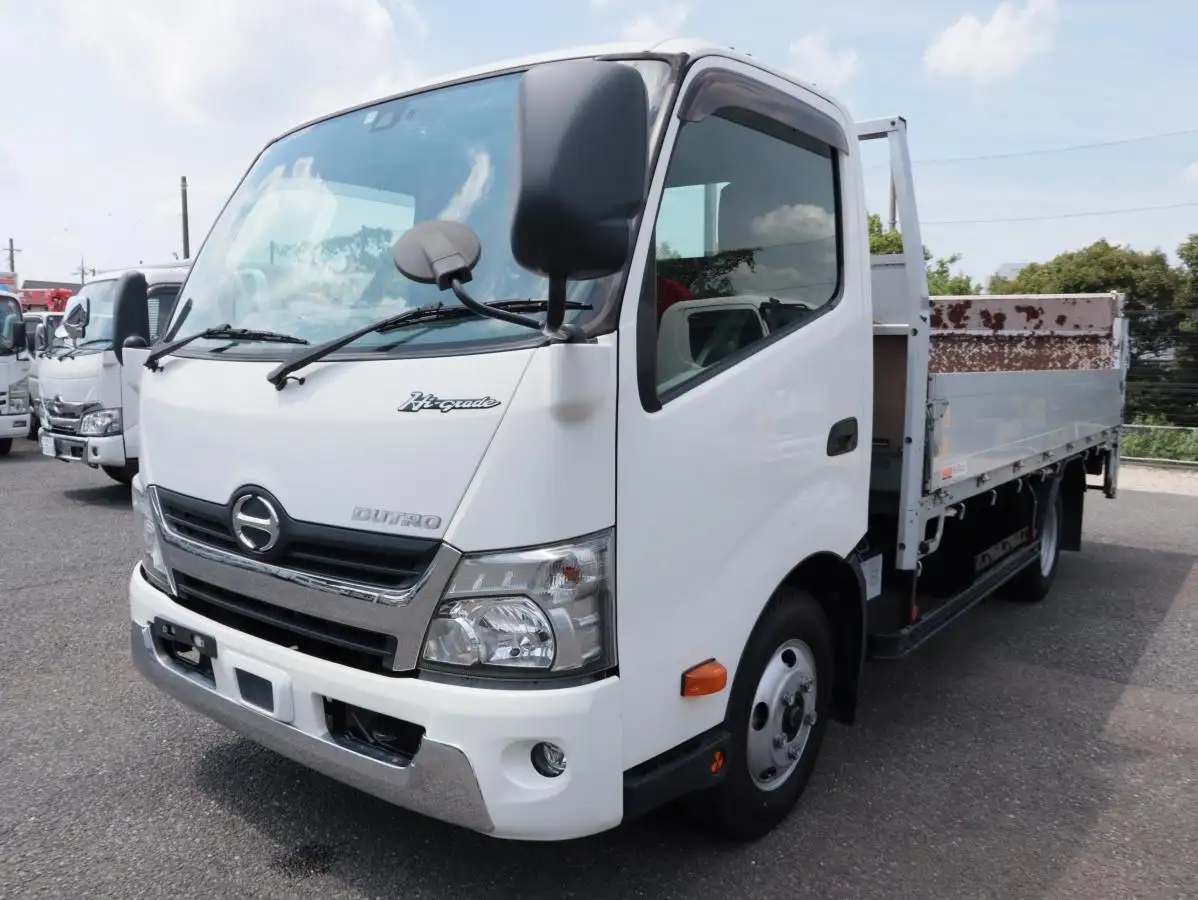 日野 デュトロ 小型 平ボディ パワーゲート 床鉄板 の中古トラック【車両No.170517】