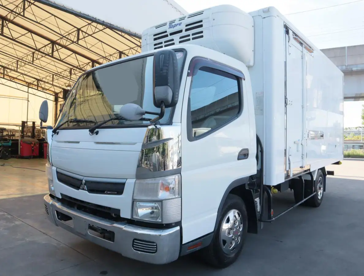 三菱 キャンター 小型 冷凍冷蔵 低温 床ステン の中古トラック【車両No.170431】