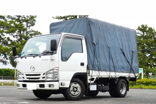 マツダ タイタン 小型 平ボディ 幌 TRG-LHR85A の中古トラック【車両No.171001】