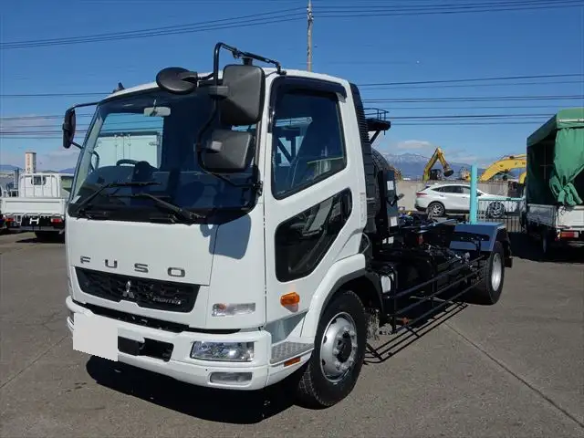 三菱 ファイター 中型/増トン アームロール ツインホイスト 2KG-FK72FZ の中古トラック【車両No.171036】
