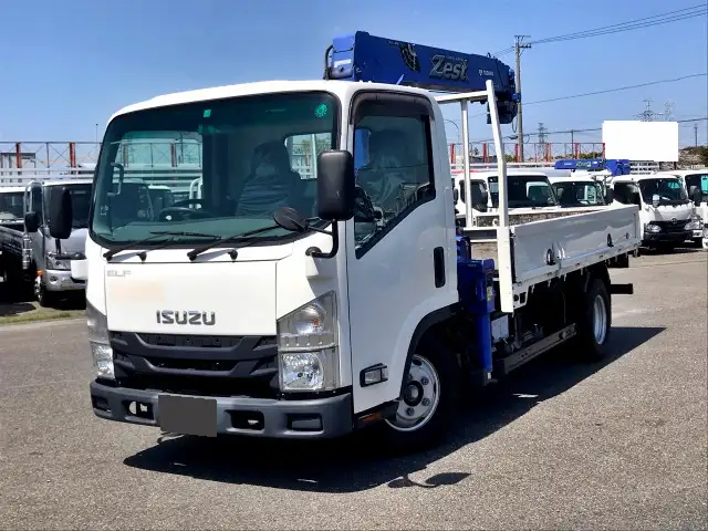 いすゞ エルフ 小型 クレーン付 4段 ラジコン の中古トラック【車両No.171063】