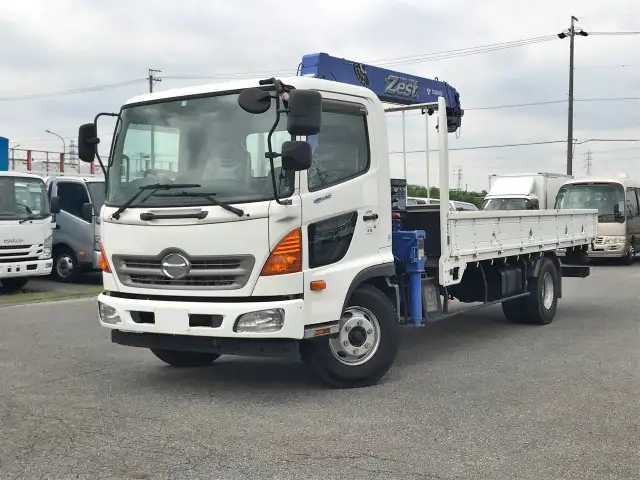 日野 レンジャー 中型/増トン クレーン付 4段 ラジコン の中古トラック【車両No.171143】