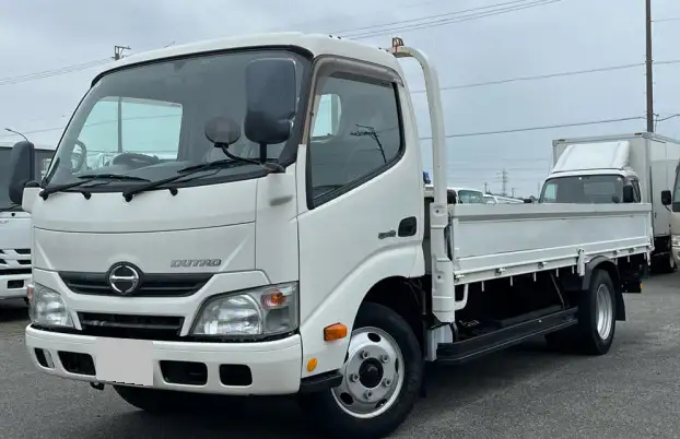 日野 デュトロ 小型 平ボディ 床鉄板 TKG-XZU655M の中古トラック【車両No.171058】