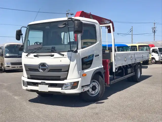 日野 レンジャー 中型/増トン クレーン付 4段 ラジコン の中古トラック【車両No.171014】