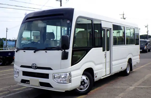 トヨタ コースター 小型 バス マイクロバス SKG-XZB70 の中古トラック【車両No.171008】