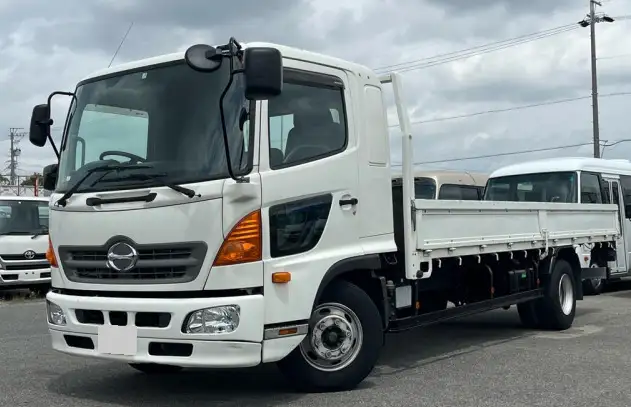 日野 レンジャー 中型/増トン 平ボディ ベッド TKG-FD9JKAA の中古トラック【車両No.171010】