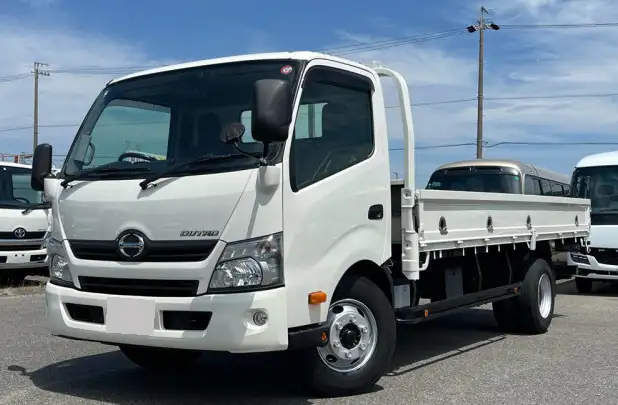 日野 デュトロ 小型 平ボディ 床鉄板 TKG-XZU720M の中古トラック【車両No.171171】