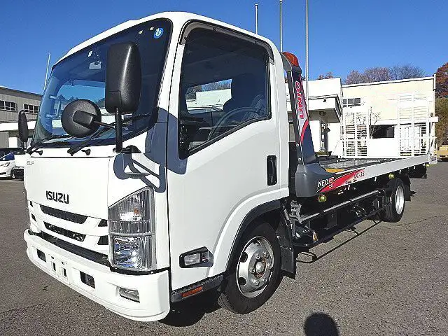 いすゞ エルフ 小型 車両重機運搬 ウインチ 2RG-NPR88AN の中古トラック【車両No.170399】