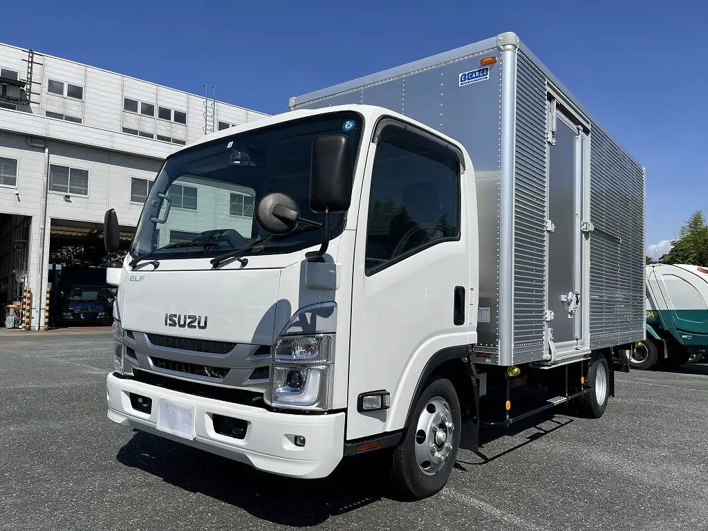 いすゞ エルフ 小型 アルミバン サイドドア 2RG-NPR88AN の中古トラック【車両No.170276】