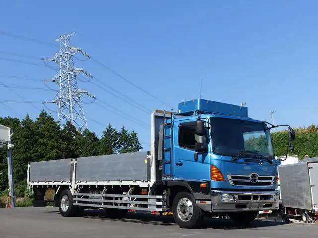 日野 レンジャー 中型/増トン 平ボディ アルミブロック ベッド の中古トラック【車両No.171264】