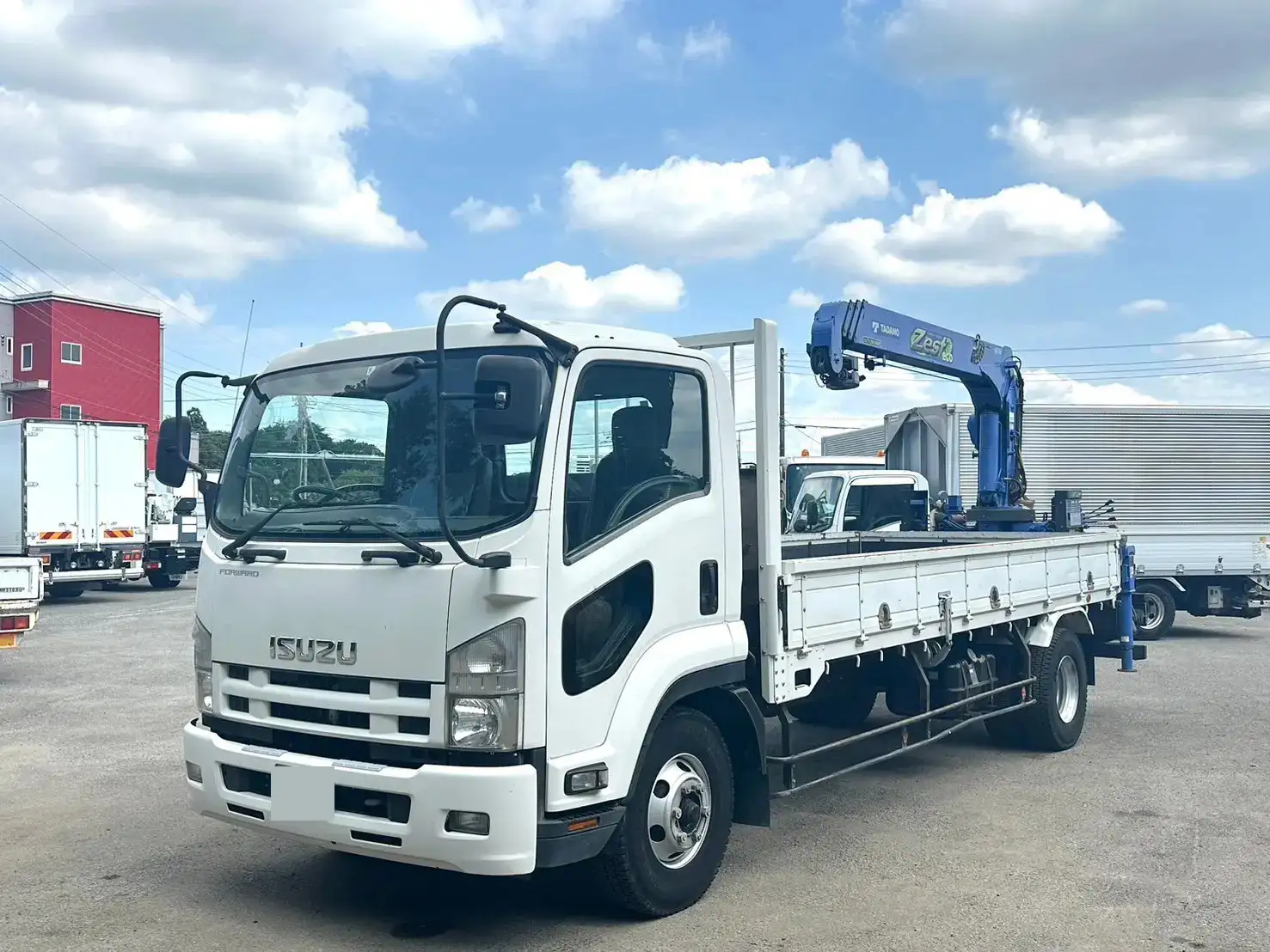 いすゞ フォワード 中型/増トン クレーン付 4段 ラジコン の中古トラック【車両No.171238】