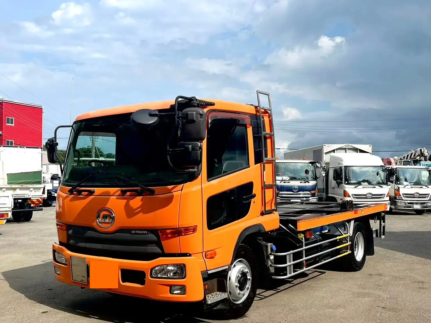 日産UD コンドル 中型/増トン 平ボディ ベッド QKG-PK39LH の中古トラック【車両No.171225】