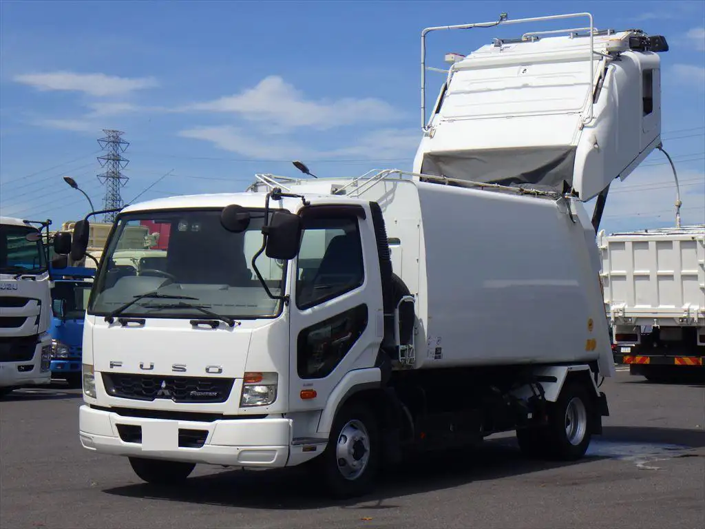 三菱 ファイター 中型/増トン パッカー車 プレス式 TKG-FK71F の中古トラック【車両No.171508】