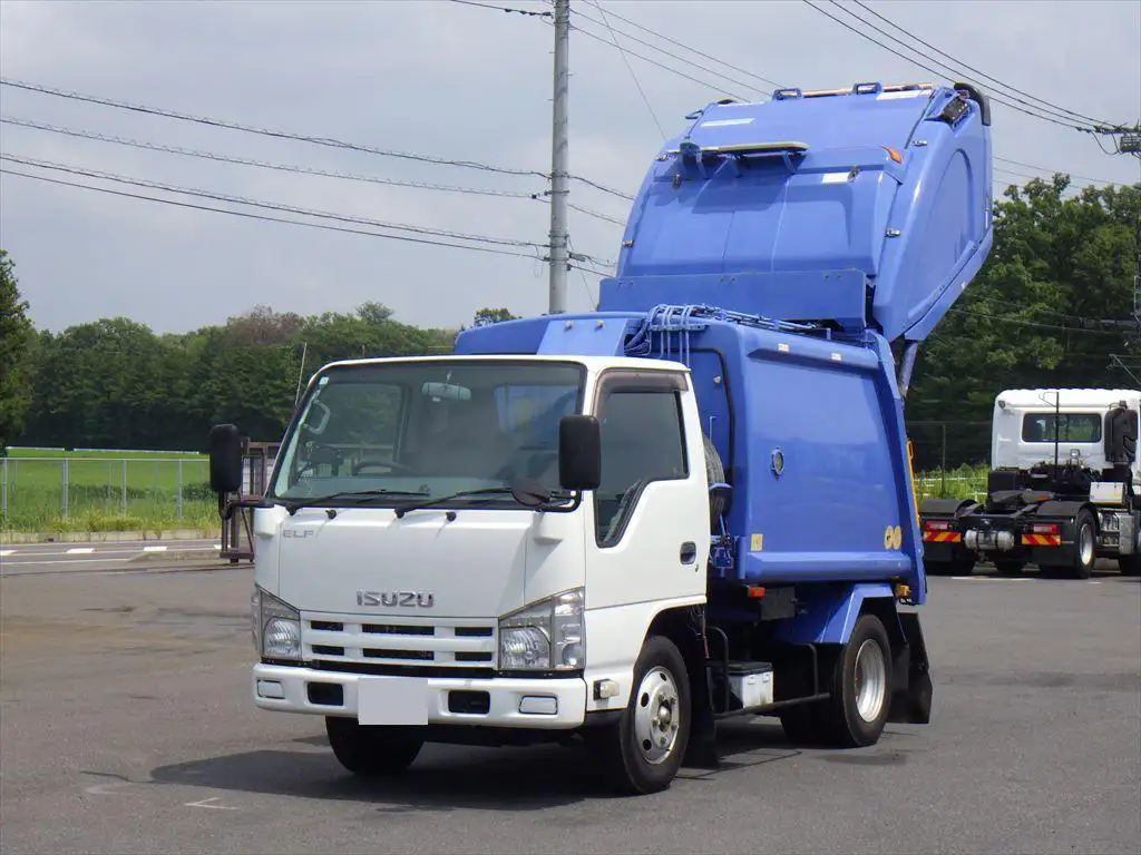 いすゞ エルフ 小型 パッカー車 プレス式 TKG-NKR85AN の中古トラック【車両No.171536】