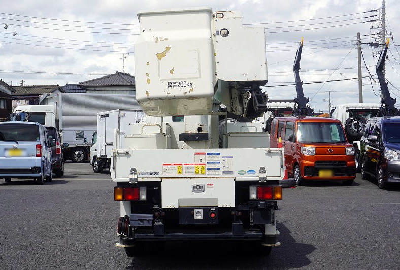 いすゞ エルフ 小型 高所・建柱車 高所作業車 電工仕様｜画像3