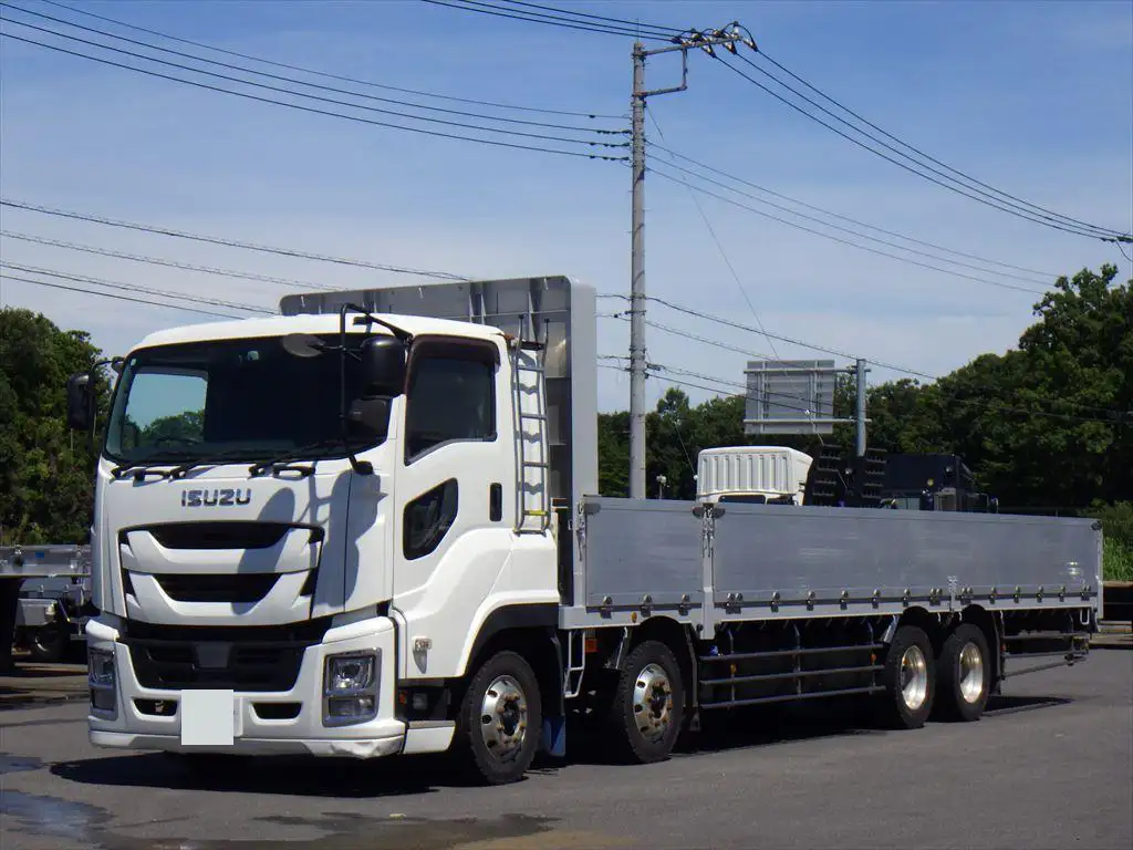 いすゞ ギガ 大型 平ボディ アルミブロック エアサス の中古トラック【車両No.171577】