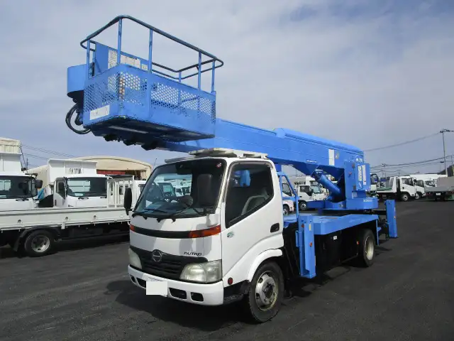 日野 デュトロ 小型 高所・建柱車 高所作業車 BDG-XZU344M改 の中古トラック【車両No.170586】