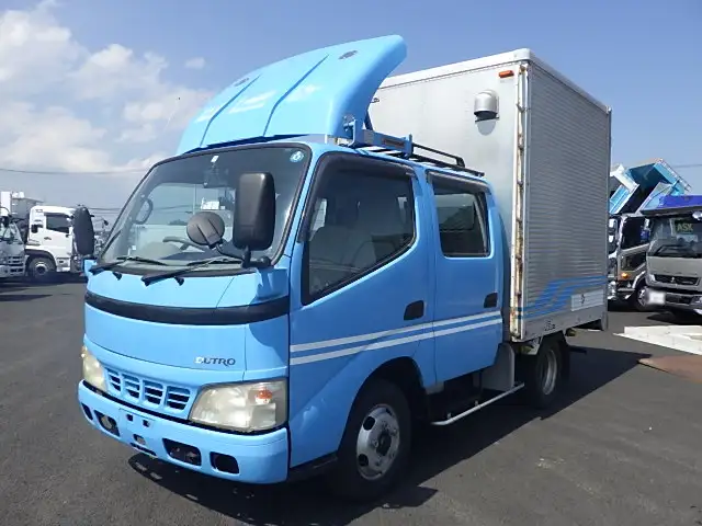 日野 デュトロ 小型 アルミバン Wキャブ PB-XZU306M の中古トラック【車両No.171647】