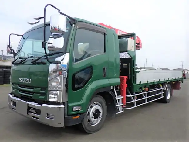 いすゞ フォワード 中型/増トン クレーン付 アルミブロック 3段 の中古トラック【車両No.171651】