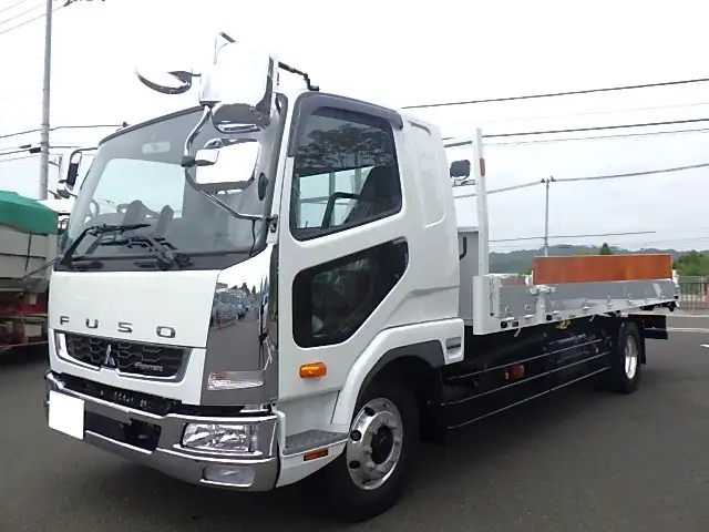 三菱 ファイター 中型/増トン 車両重機運搬 ウインチ ベッド の中古トラック【車両No.171750】