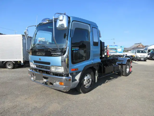 いすゞ フォワード 中型/増トン アームロール ツインホイスト ベッド の中古トラック【車両No.171710】